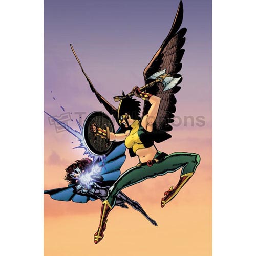 Hawkgirl T-shirts Iron On Transfers N4989